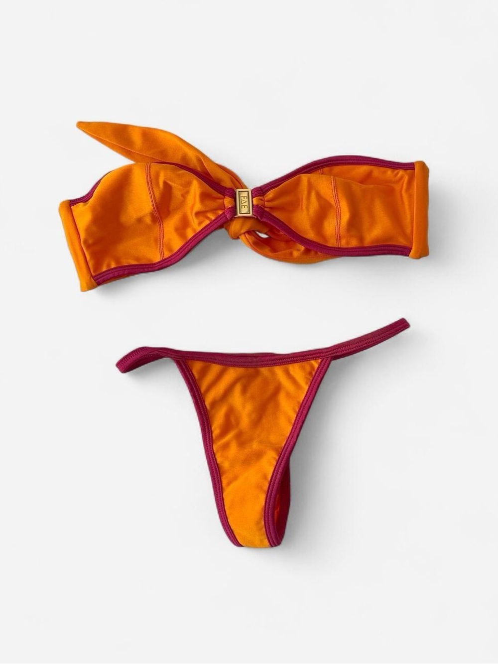 FAE Sold Out Orange Bikini Set